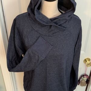 Tek Gear Women's Dark Blue Cowl Neck Sweater